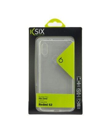 Custodia per Cellulare Xiaomi Redmi Note S2 KSIX Flex TPU Trasparente