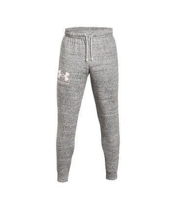 Pantalone per Adulti Under Armour Rival Terry Uomo Grigio scuro