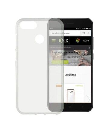 Custodia per Cellulare Xiaomi Mi A1 KSIX Flex TPU Trasparente