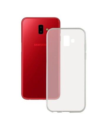 Custodia per Cellulare Samsung Galaxy J6+ 2018 Flex TPU Trasparente