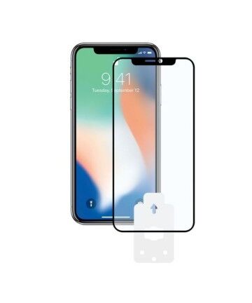 Protettore Schermo Vetro Temprato per Cellulare Iphone X, Xs KSIX 2.5D Nero