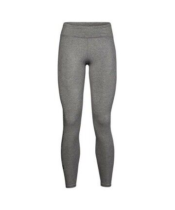 Leggings Sportivi Under Armour Favorite Wordmark W Grigio scuro