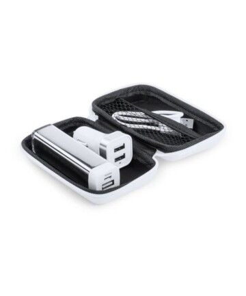 Set di Caricabatterie Power Bank 145046 2100-2600 mAh