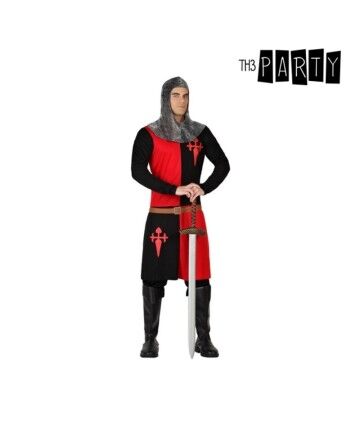 Costume per Adulti Rosso Nero (2 pcs) Cavaliere delle Crociate