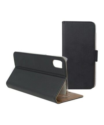 Custodia Folio per Cellulare Iphone X KSIX Wallet Nero