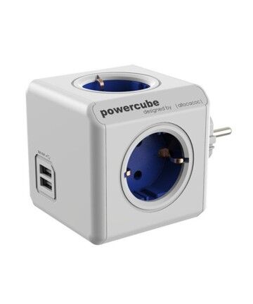 Multipresa Cubo Power Cube Allocacoc USB Bianco