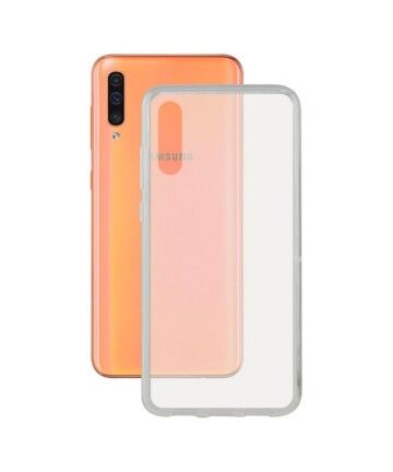 Custodia per Cellulare Galaxy A50 KSIX Flex Trasparente