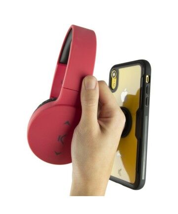 Cover con Anello Iphone XR KSIX Trasparente