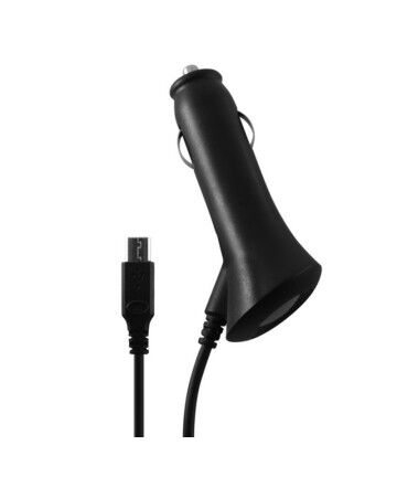 Caricabatterie per Auto Contact Micro USB 1A Nero