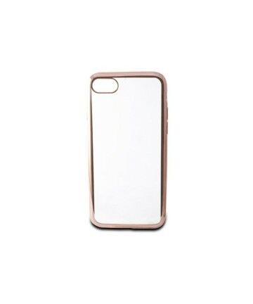 Custodia per Cellulare Iphone 7/8 Contact Flex Metal TPU Trasparente Oro rosa Metallizzato