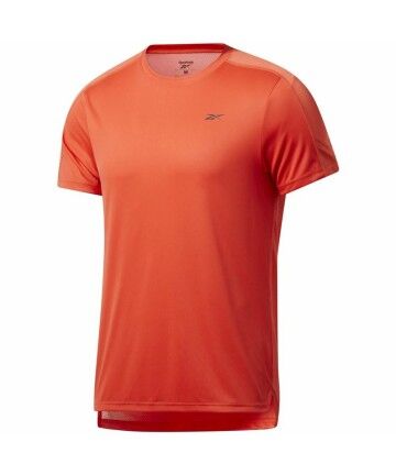 Maglia a Maniche Corte Uomo Reebok Workout Ready Tech Arancio