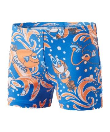 Costume da Bagno per Bambini Speedo 8-05394C248 Azzurro Arancio