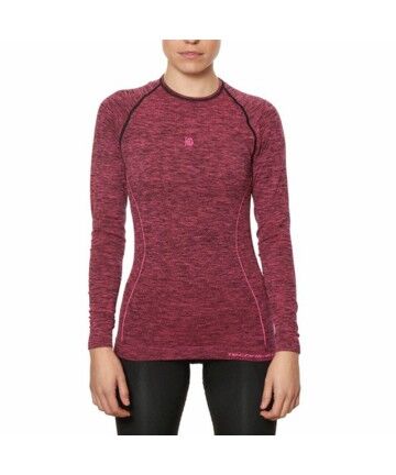 Maglia Termica da Donna Sport Hg Hg-8052 Nero Magenta