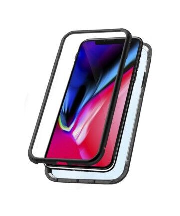 Cover iPhone XR KSIX Magnetic Nero