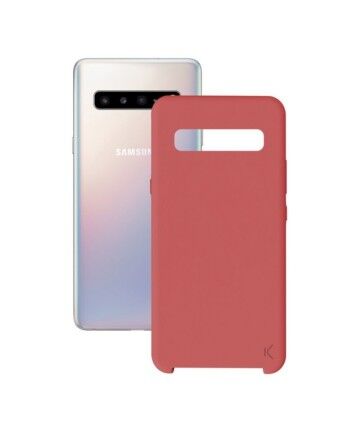 Custodia per Cellulare Samsung Galaxy M10 KSIX Soft Rosso