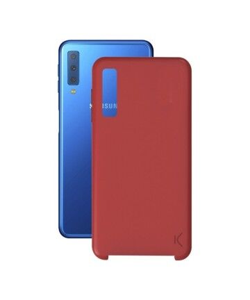 Custodia per Cellulare Samsung Galaxy A7 Soft Rosso