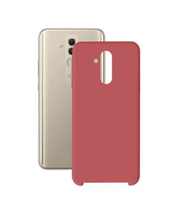 Custodia per Cellulare Huawei Mate 20 Lite KSIX Soft Rosso