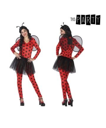 Costume per Adulti Rosso Coccinella 4 pcs