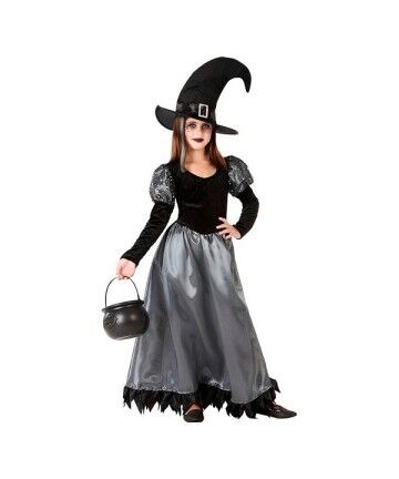 Costume per Bambini 112209 Nero Grigio (2 pcs) Strega