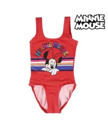 Costume da Bagno Bambina Minnie Mouse Rosso