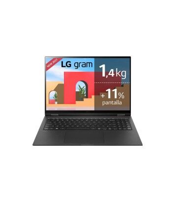 Notebook LG 16T90P-G.AA78B       16" WQXGA Intel® Core™ i7-1165G7 16 GB DDR4 512 GB SSD