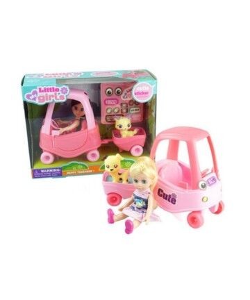 Bambola con Animale Domestico Little Girls 110692