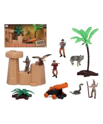 Playset Indian Cowboy 118941 (14 pcs)