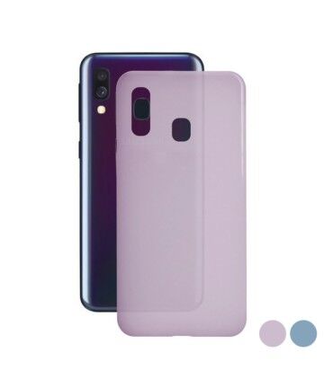 Custodia per Cellulare Samsung Galaxy A40 KSIX Color Liquid