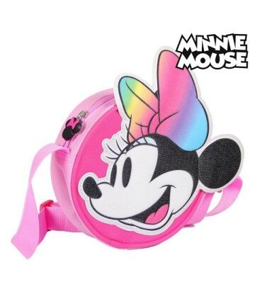 Borsa a Tracolla 3D Minnie Mouse 72883 Rosa