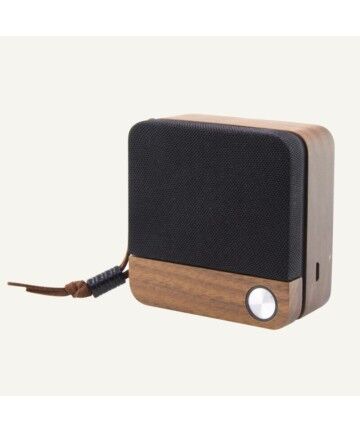 Altoparlanti Bluetooth Senza Fili Eco Speak KSIX 400 mAh 3.5W Legno