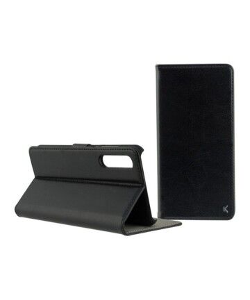 Custodia Folio per Cellulare Xiaomi Mi Note 10/Mi Note 10 Pro KSIX Standing Nero