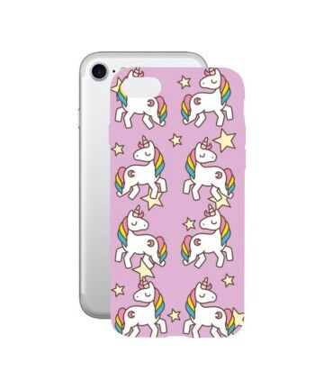 Custodia per Cellulare Iphone 7/8 KSIX Flex TPU Unicorno