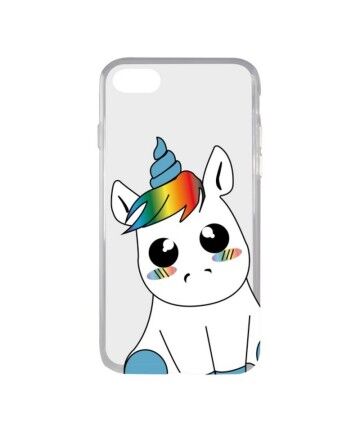 Custodia per Cellulare Iphone 7/8 KSIX Flex TPU Unicorno