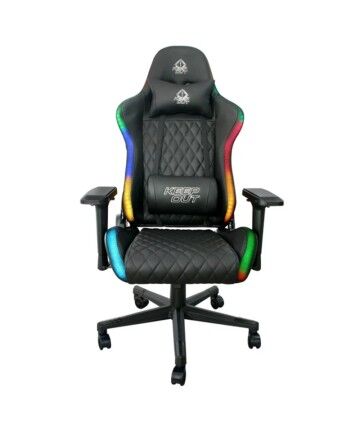 Sedia Gaming KEEP OUT XSPRO-RGB 180º Nero