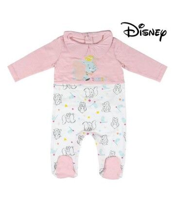 Tutina a Maniche Lunghe per Bambini Dumbo Disney Rosa