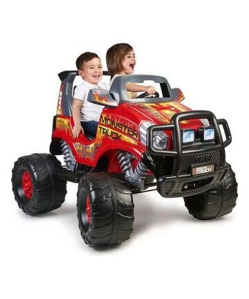 Macchina Elettrica per Bambini Feber Monster Truck 12V Rosso