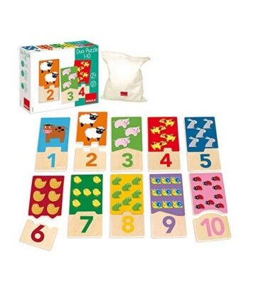 Puzzle Duo Diset (20 pcs) (2+ anni)