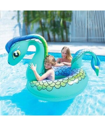 Figura Gonfiabile per Piscina Dragon Turchese (161 X 109 x 95,5 cm)