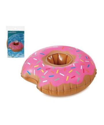 Supporto gonfiabile per lattine Donut Rosa (25 X 23 cm)