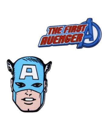 Chiusura Captain America The Avengers Azzurro (9.5 x 14.5 x cm)