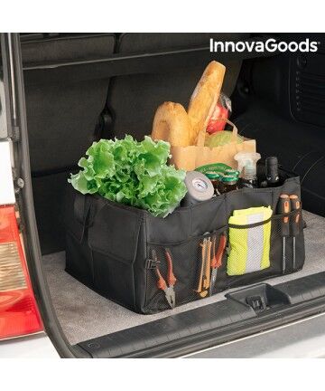 Portaoggetti Pieghevole per Bagagliaio Auto Carry InnovaGoods