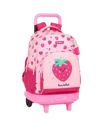 Trolley per la Scuola BlackFit8 Berry Brilliant Rosa