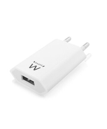 Caricabatterie da Parete Ewent EW1209 1000 mAh Bianco