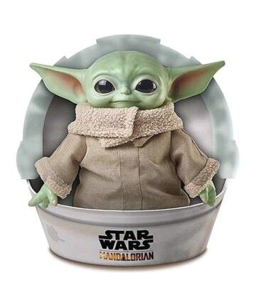 Peluche Baby Yoda Mandalorian Star Wars Mattel (30 cm)