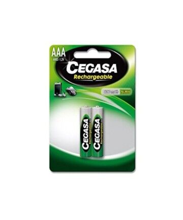 Batterie Ricaricabili Cegasa HR03 800 mAh (2 uds)