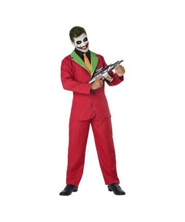 Costume per Adulti Rosso Pagliaccio Joker