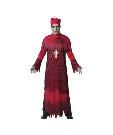 Costume per Adulti Halloween Rosso Cardinale