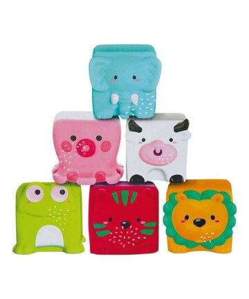 Blocchi Morbidi di Apprendimento Bath Toys (6 pcs)