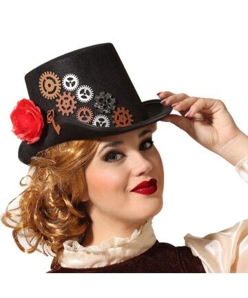 Cappello Steampunk Nero