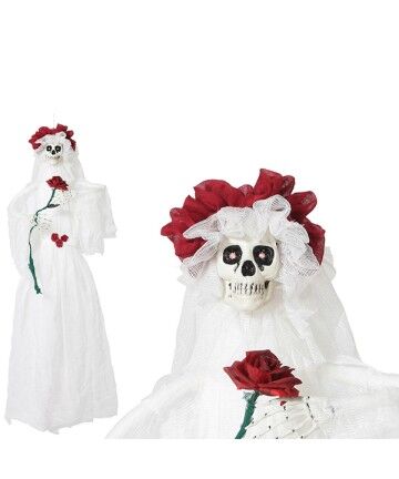 Festone a forma di Scheletro Halloween Sposa Cadavere